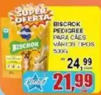 Supermercado Estrela Azul BiscroK Pedigree para cães vários tipos oferta