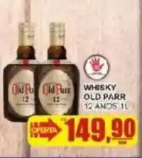 Supermercado Estrela Azul Whisky old parr 12 anos 1l oferta