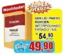 Supermercado Estrela Azul Queijo prato rohden interfolhado fatiado oferta