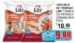 Supermercado Estrela Azul Linguiça de Frango oferta