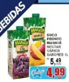 Supermercado Estrela Azul Suco pronto maratá nectar vários sabores oferta