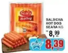 Supermercado Estrela Azul Salsicha hot dog seara kg oferta