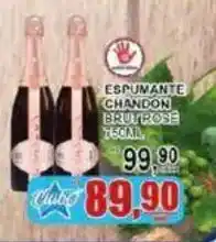 Supermercado Estrela Azul Espumante chandon bruto rose oferta