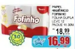 Supermercado Estrela Azul Papel higiênico folha dupla oferta