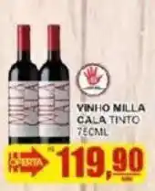 Supermercado Estrela Azul Vinho milla cala tinto oferta