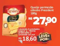 Supermercados Savegnago Queijo parmesão cilindro president oferta