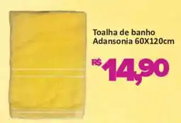 Supermercados Savegnago Toalha de banho Adansonia oferta