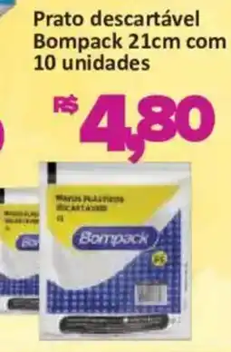 Supermercados Savegnago Prato descartável Bompak oferta