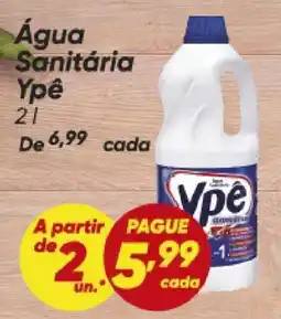 Dia Água Sanitária Ypê oferta
