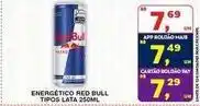 Roldão Red - energético red bull tipos lata oferta