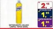 Roldão Limpol - detergente líquido oferta