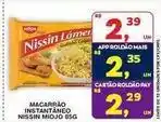 Roldão Nissin - macarrão instantâneo miojo oferta