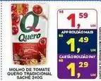 Roldão Quero - molho de tomate tradicional oferta
