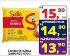 Roldão Sadia - lasanha sabores oferta