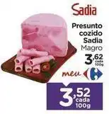 Carrefour Sadia - presunto cozido oferta