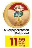 Carrefour President - queijo parmesão oferta