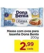 Carrefour Dona benta - massa com ovos para lasanha oferta