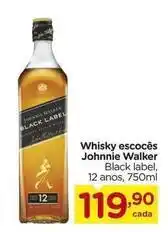Carrefour Johnnie walker - whisky escocês oferta