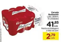 Carrefour Budweiser - cerveja oferta