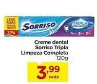 Carrefour Sorriso - creme dental tripla limpeza completa oferta