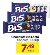Carrefour Lacta - chocolate bis oferta