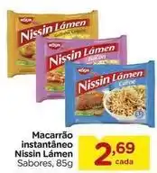Carrefour Nissin - macarrão instantâneo lamen oferta