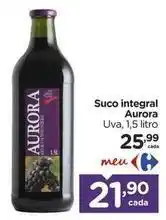 Carrefour Aurora - suco integral oferta