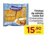 Carrefour Costa sul - tirinhas de salmão oferta