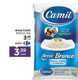 Carrefour Camil - arroz oferta