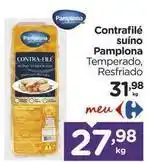 Carrefour Pamplona - contrafilé suíno oferta