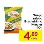 Carrefour Kunzler - queijo ralado oferta