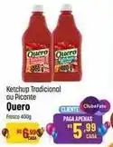 Quero - ketchup tradicional ou picante