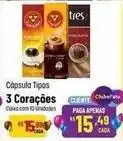 Muffato 3 corações - cápsula tipos oferta