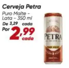 Dia Petra - cerveja oferta