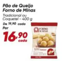 Dia Forno de minas - pão de queijo oferta