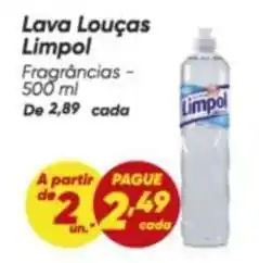 Dia Limpol - lava louças oferta