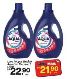 Fort Atacadista Fast - lava roupas liquido multiuso 3 oferta