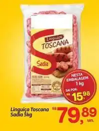 Fort Atacadista Sadia - linguica toscana oferta