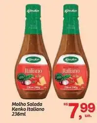 Fort Atacadista Kenko - molho salada italiano oferta