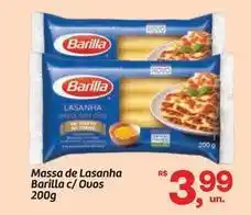 Fort Atacadista Barilla - massa de lasanha c/ovos oferta