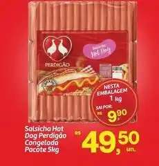 Fort Atacadista Perdigão - salsicha hot dog oferta