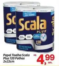 Fort Atacadista Scala - papel toalha plus 120 folhas oferta
