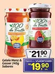 Fort Atacadista Sabores - geleia menz & gasser oferta