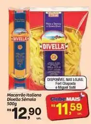 Fort Atacadista Grano - macarrão italiano divella semola oferta