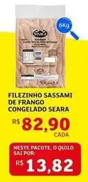 Assaí Atacadista Seara - filezinho sassami de frango congelado oferta
