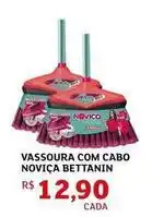 Assaí Atacadista Bettanin - vassoura com cabo noviça oferta