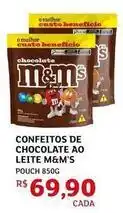 Assaí Atacadista M&m's - confeitos de chocolate ao leite oferta