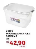 Assaí Atacadista Sanremo - caixa organizadora flex oferta