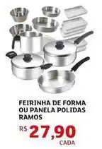 Assaí Atacadista De - feirinha de forma ou panela polidas ramos oferta