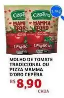 Assaí Atacadista Cepêra - molho de tomate tradicional ou pizza mamma d'oro oferta